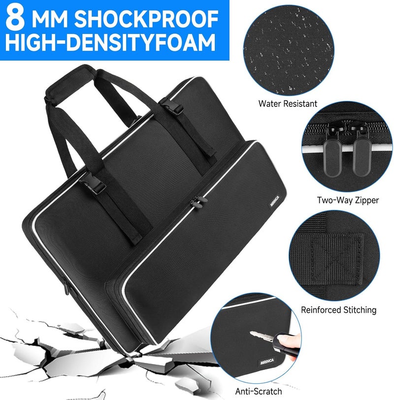 MRINCA Starlink Standard Gen 3 Carrying Case with Tripod Storage, Travel Bag for Satellite Antenna Router Accessories, RV Camping Organization Bag - Image 3